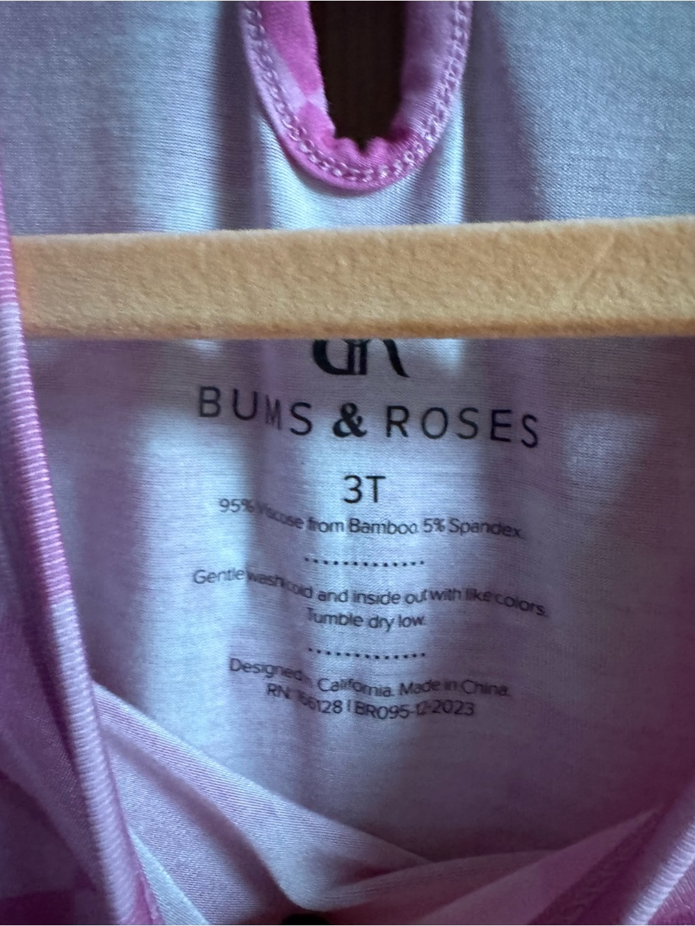 Bums & Roses Pink Checkerboard Ruffle Dress - Picture 2 of 5